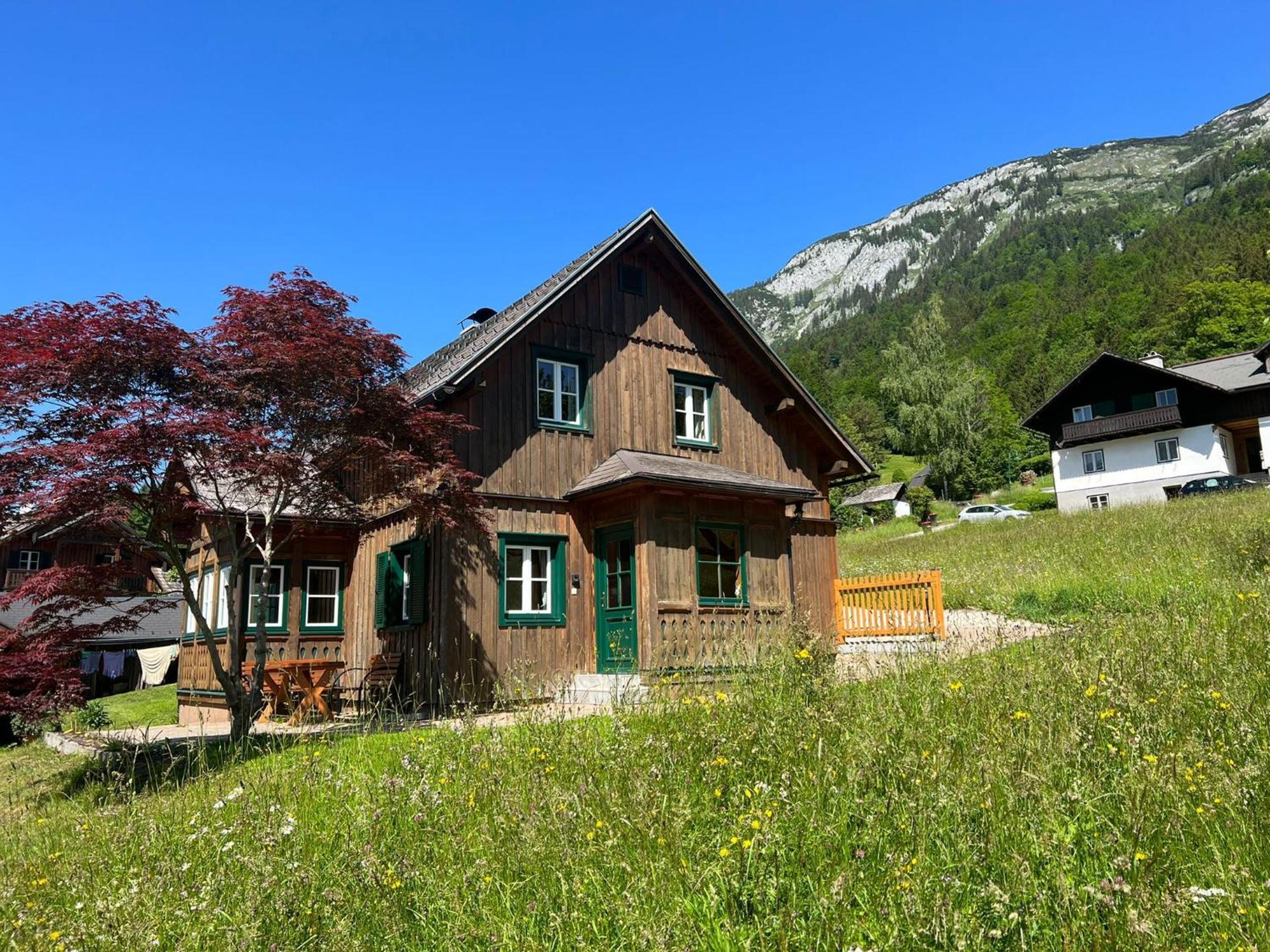 Ferienhaus Rosl Am Grundlsee Exterior foto