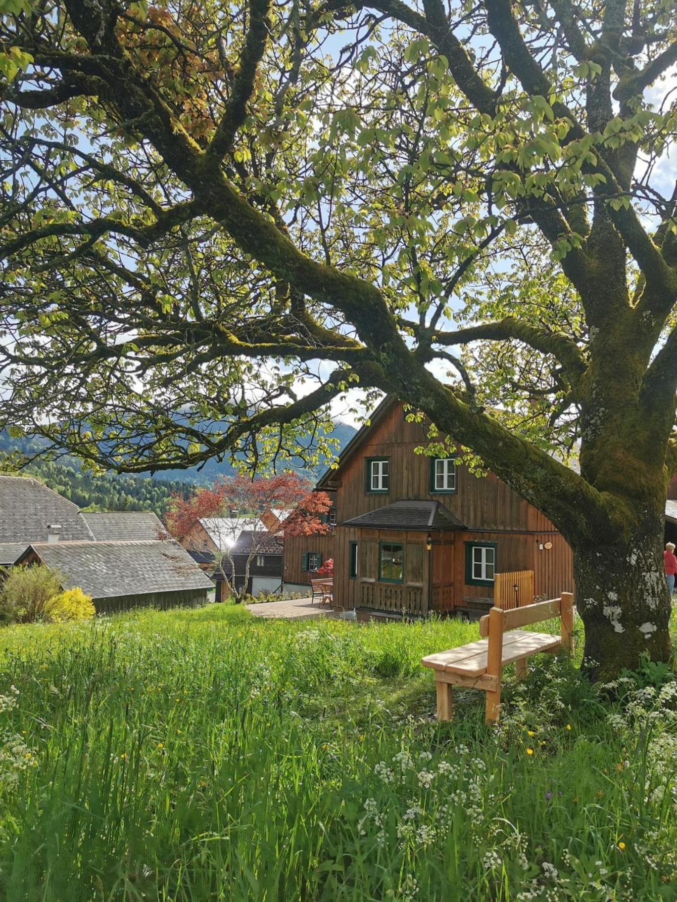 Ferienhaus Rosl Am Grundlsee Exterior foto